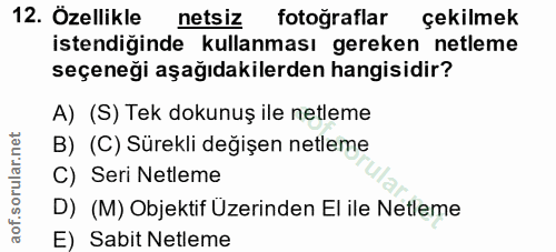 Soru 12