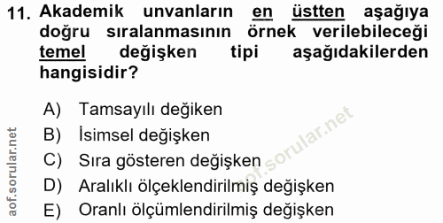 Soru 11