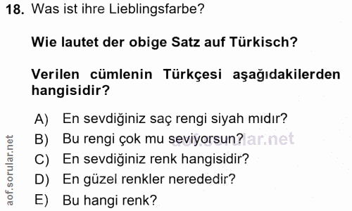Soru 18