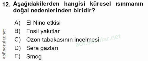 Soru 12