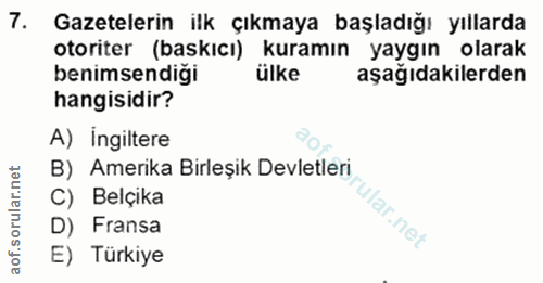 Soru 7