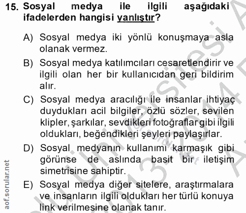 Soru 15