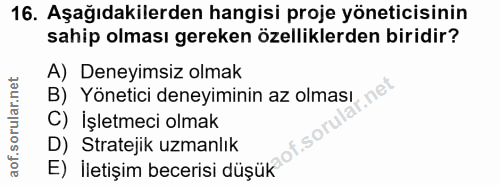 Soru 16