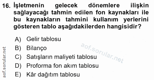 Soru 16