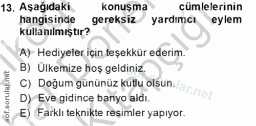Soru 13
