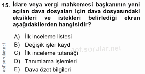 Soru 15
