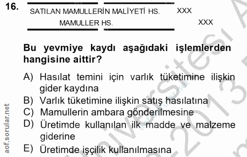 Soru 16