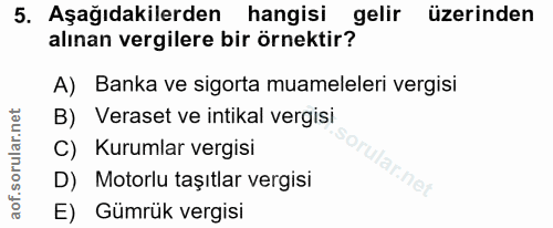 Soru 5