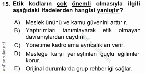 Soru 15