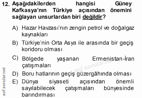 Soru 12