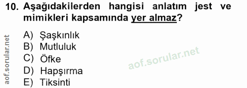 Soru 10