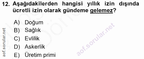 Soru 12