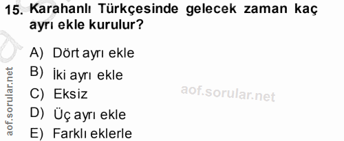 Soru 15