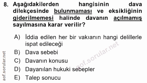 Soru 8