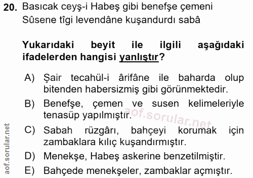 Soru 20