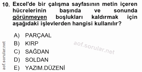 Soru 10