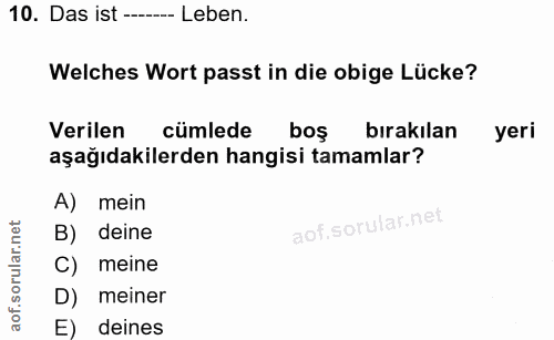 Soru 10