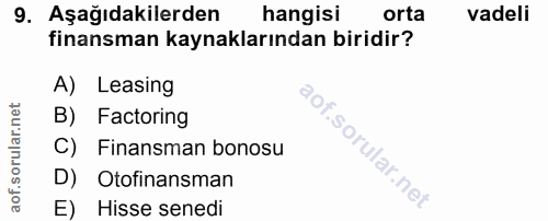 Soru 9