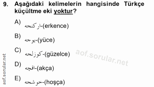 Soru 9