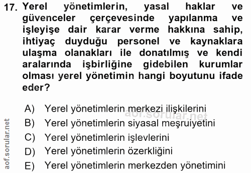 Soru 17