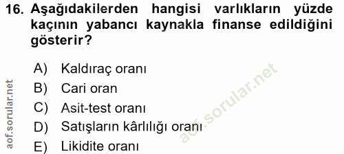 Soru 16