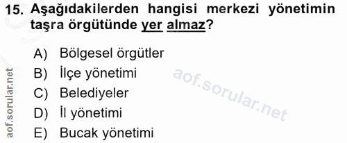 Soru 15