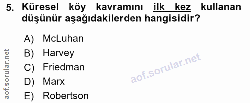 Soru 5