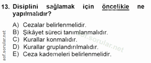 Soru 13