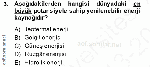 Soru 3