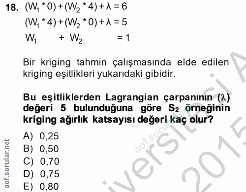 Soru 18