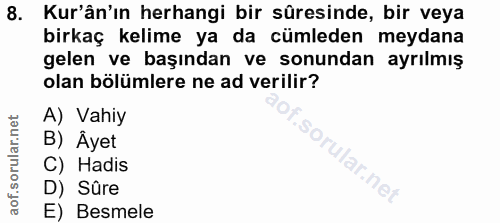 Soru 8