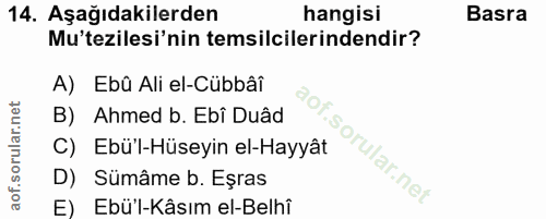 Soru 14