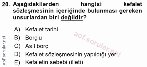 Soru 20
