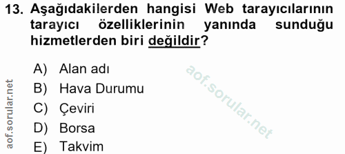 Soru 13