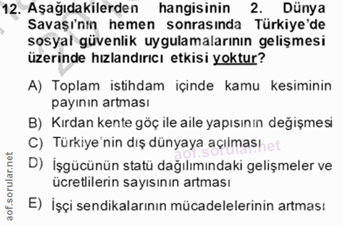 Soru 12