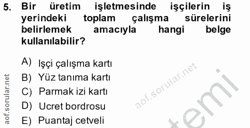 Soru 5