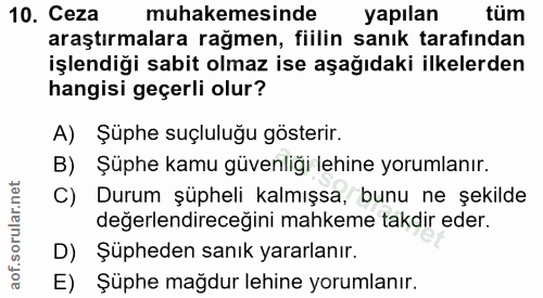 Soru 10