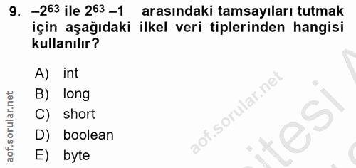 Soru 9
