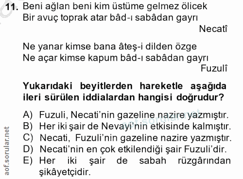 Soru 11