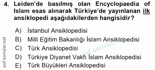 Soru 4