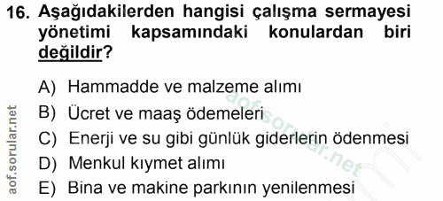 Soru 16