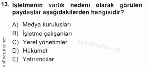 Soru 13