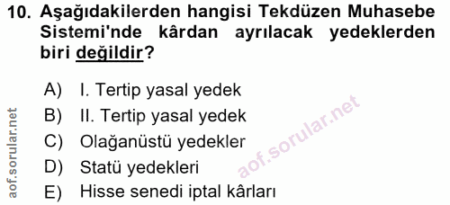 Soru 10