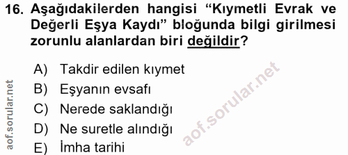 Soru 16