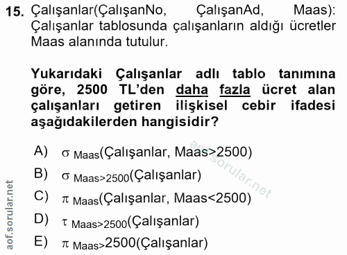 Soru 15