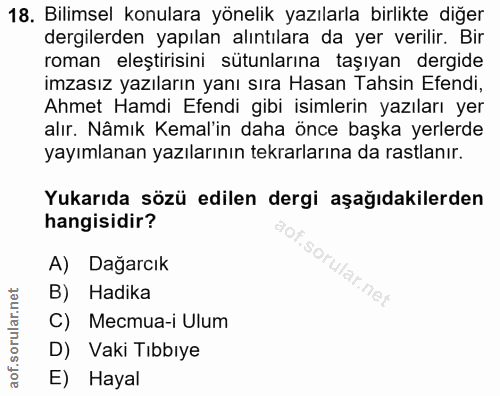 Soru 18