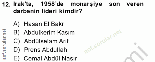 Soru 12