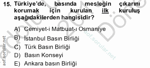 Soru 15