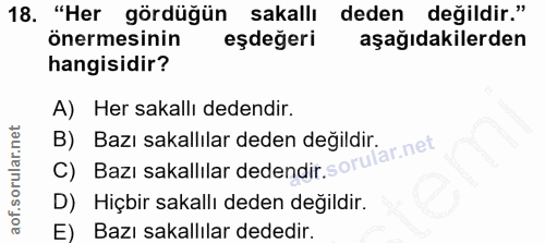 Soru 18