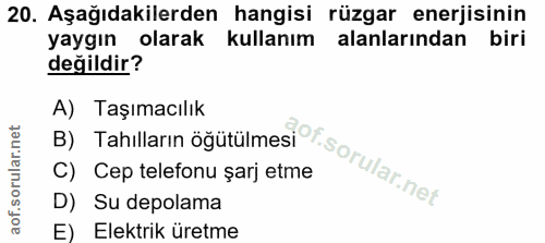 Soru 20